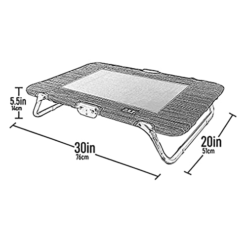 Pet Gear Lifestyle Pet Cot Elevated Bed No Assembly Required Premium Tear Resistant Cooling Mesh Indoor Outdoor Lightweight Portable 3 Models 2 Colors - Image 3