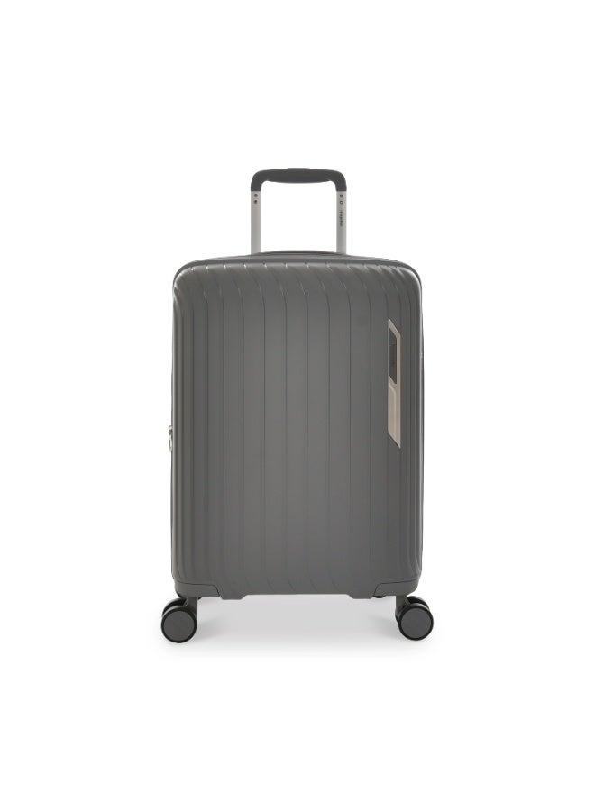 Magellan Carry-on Luggage PP Material Expandable Lightweight Trolley Travel Bag color Grey - Image 3