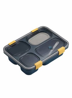 Excefore Bento Box, Leak Proof 4 Compartment Lunch Case Lunch Food Salad Containers Holder with Soup Bowl for Kids and Aldult  - Image 1
