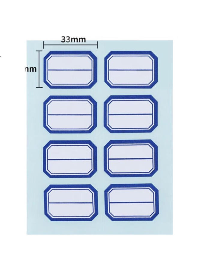 Tango Blue 23Mm*33Mm Self-Adhesive Label Paper/960 Pieces, Self-Adhesive Label Stickers, Easy-To Paper, Name Tags, Data Classification Price Labels, Office Supplies - Image 1