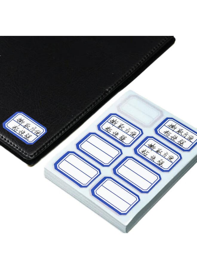 Tango Blue 23Mm*33Mm Self-Adhesive Label Paper/960 Pieces, Self-Adhesive Label Stickers, Easy-To Paper, Name Tags, Data Classification Price Labels, Office Supplies - Image 3