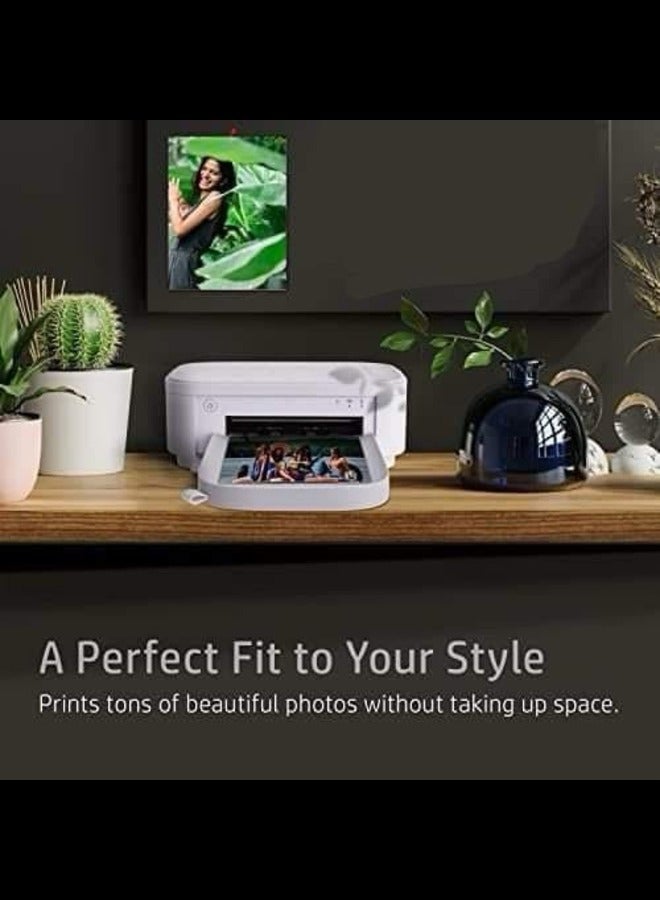 طابعة Sprocket Studio Plus WiFi - تطبع صورًا مقاس 4x6 بوصة لاسلكيًا من جهاز iOS وAndroid الخاص بك، باللون الأبيض - Image 3