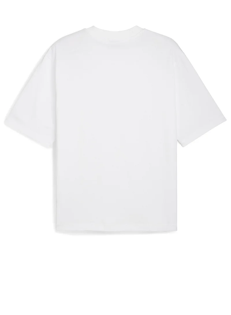 بوما تيشيرت بوكسي مغسول