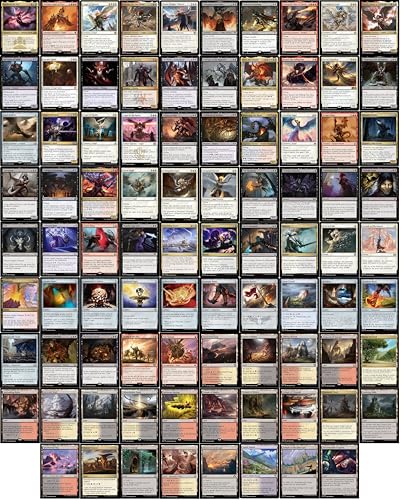 MTG Decks & More Elite Commander Deck Angel Demon Dragon Kaalia of The Vast Mardu Black Red White EDH cEDH 100 Card Custom MTG Deck Very Strong - Image 1