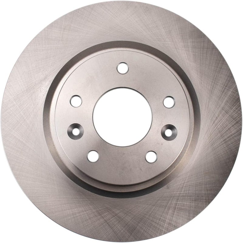 TRQ Front Brake Rotor Set Vented Compatible with 2014-2017 Nissan LEAF 2014-2021 Rogue 2017-2022 Rogue Sport - Image 5