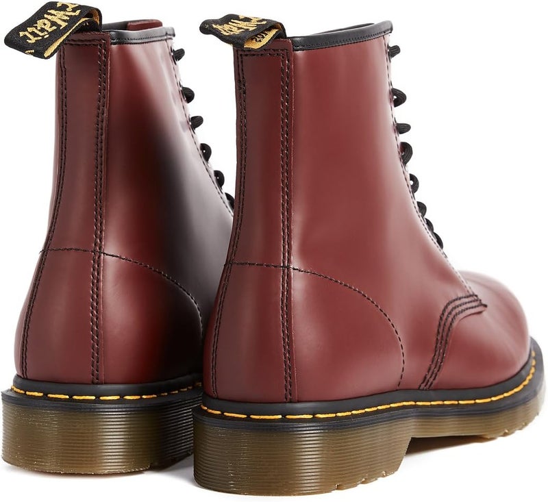 Dr Martens Dr. Martens 1460 8 Eye Boot in Cherry Red Smooth - Image 4