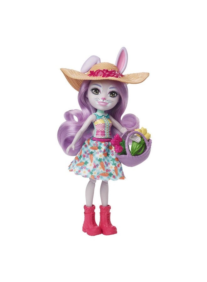 ENCHANTIMALS Mattel Enchantimals City Tails Bunny Farms Market 35+ Piece Playset & Accessories, Great Toy for Kids Ages 4Y+ - Image 2