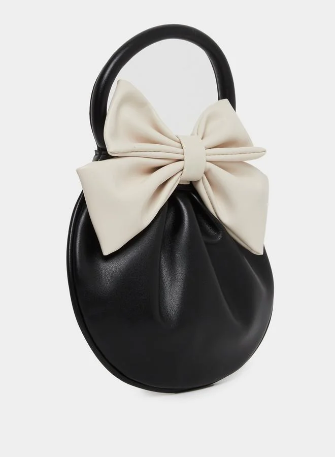 Styli Bid Ribbon Detail Handbag