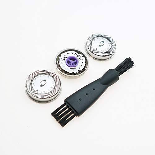 Ronsit Lot of 3pcs Shaver Head Replacement for HQ55 HQ56 HQ4+HQ3 HQ30 HQ85 HS198 PQ205£¬ Compatible with HQ55 HQ56 HQ4+HQ3 - Image 2