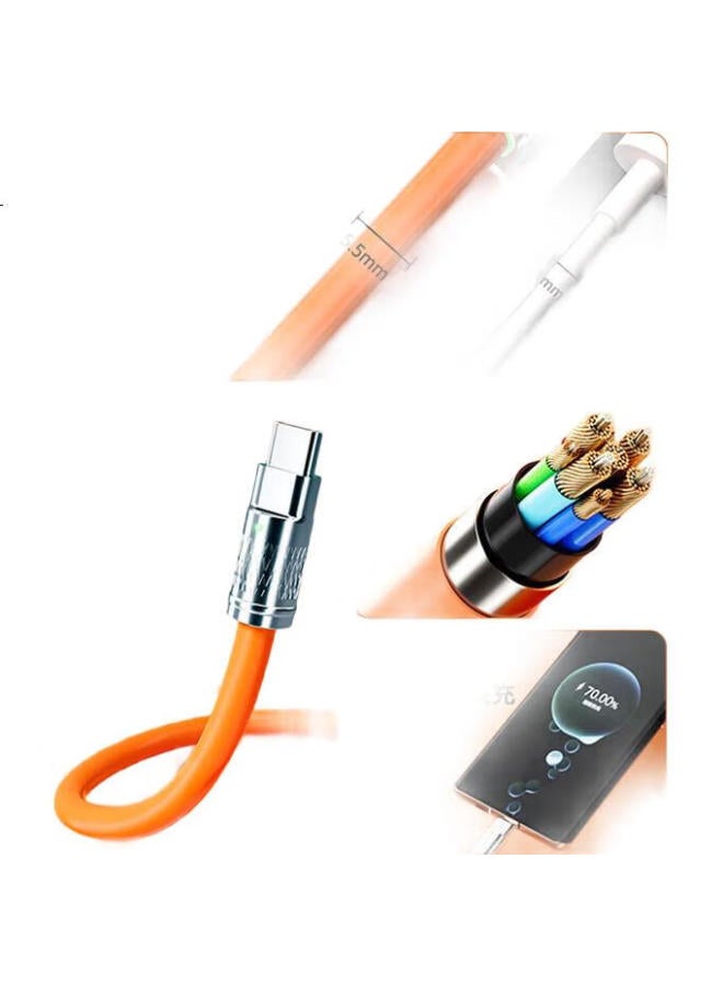 WITGOER Zhiguozhe Car Charger With Cable, 220W Super Fast Charging, Usb Interface, Multi-Function Quick Car Charger, Power Adapter Converter, Suitable For Trucks And Vans - Image 2