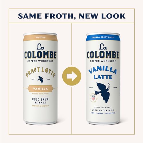 La Colombe Coffee Vanilla Draft Latte 11 fl oz Cans Pack of 12 Coffeehouse Quality Cold Brew Specialty Grade Coffee Beans ReadytoDrink OntheGo - Image 5