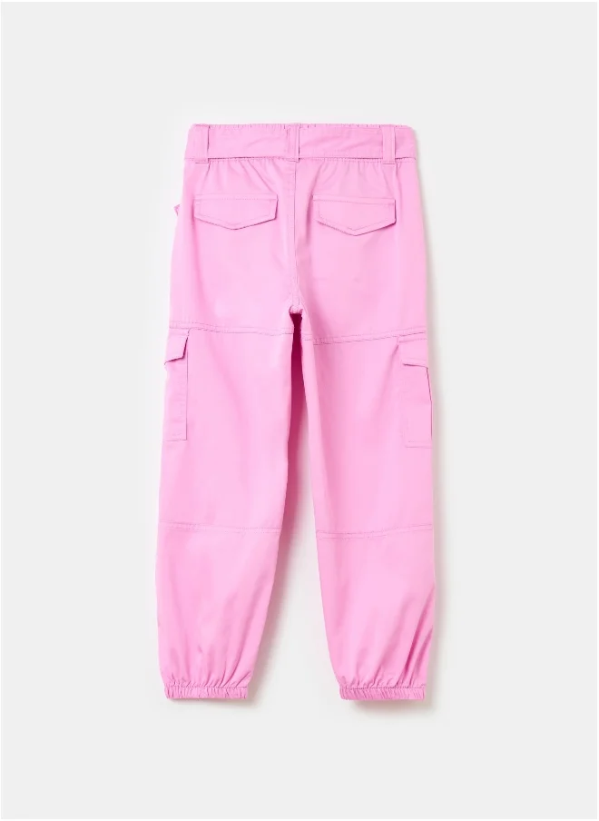 Ovs Cargo trousers with belt