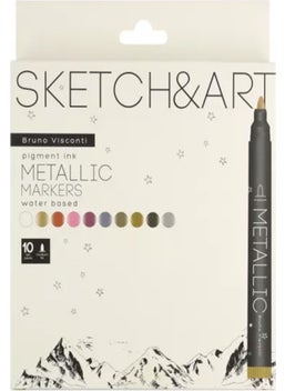 Visconti Sketch Art 10 Color Metallic 22-0097