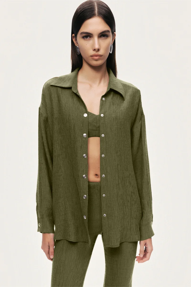 نوكتورن Relaxed Button-Down Shirt