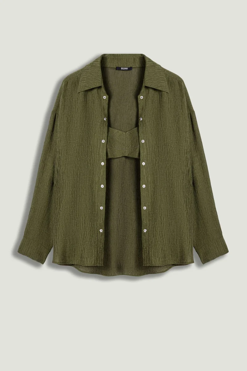 Nocturne  Relaxed Button-Down Shirt for Women | Best Price UAE