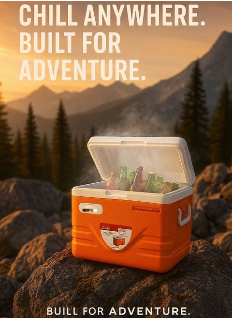 Picnic Cooler 100L Liter Hard Cooler Coolbox Keeps Contents Cool