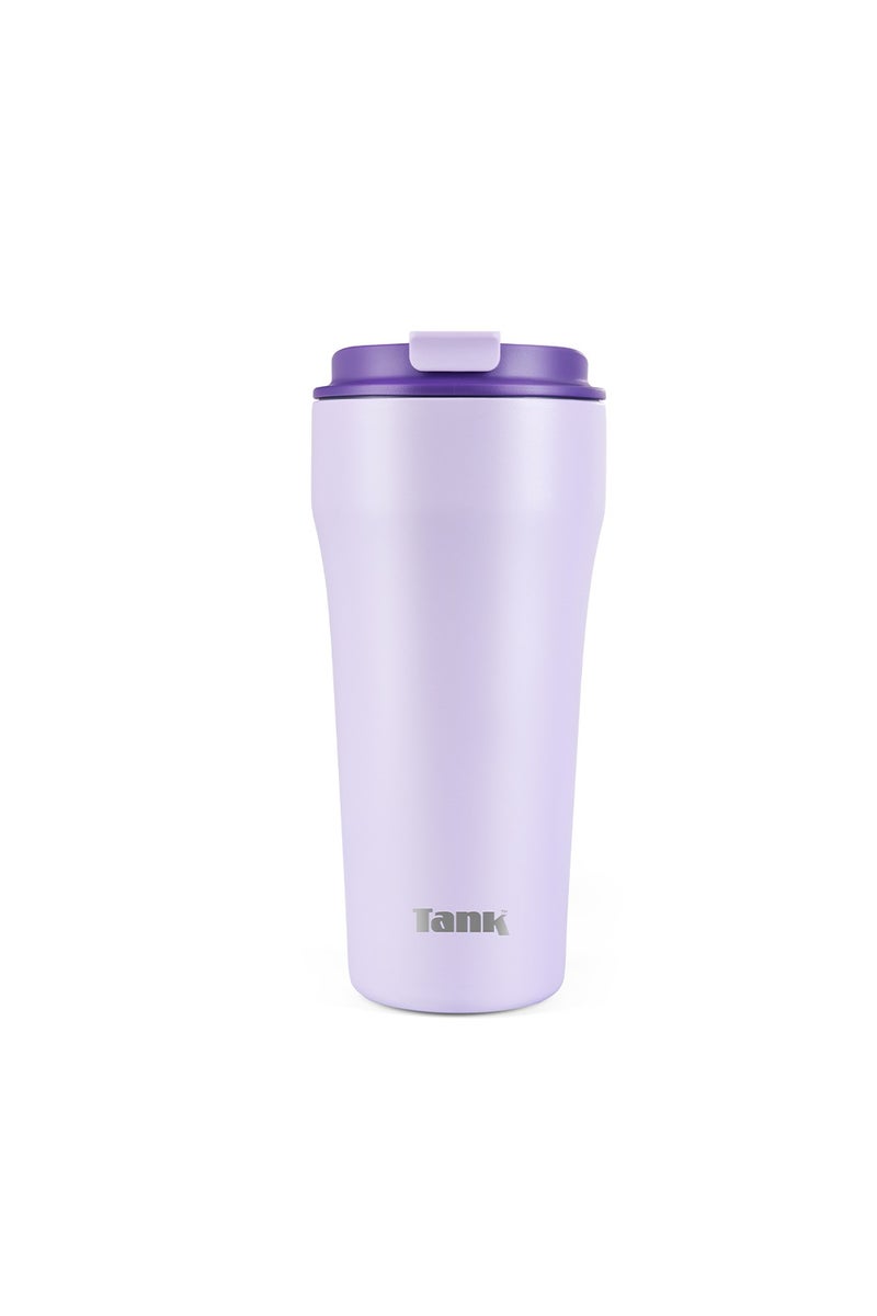 Tank Everyday Mug, 480ml, Lavender, Stainless Steel, BPA free, insulated, Leakproof - Image 1