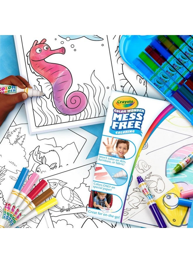 كرايولا مجموعة تلوين كرايولا كولور وندر ميسّ فري (50 قطعة فأكثر)، مجموعة فنية للأطفال الصغار، أقلام تلوين ميسّ فري، مستلزمات سلة عيد الفصح للأطفال الصغار، هدايا، 3 سنوات فأكثر - Image 5