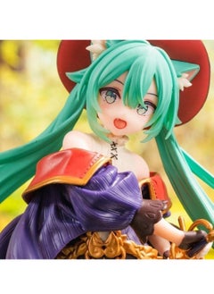 General Fairytale Wonderland Hatsune Miku Puss in Boots Hand-made Second Dimension Beautiful Girl Desktop Model Ornament Gift  - Image 3