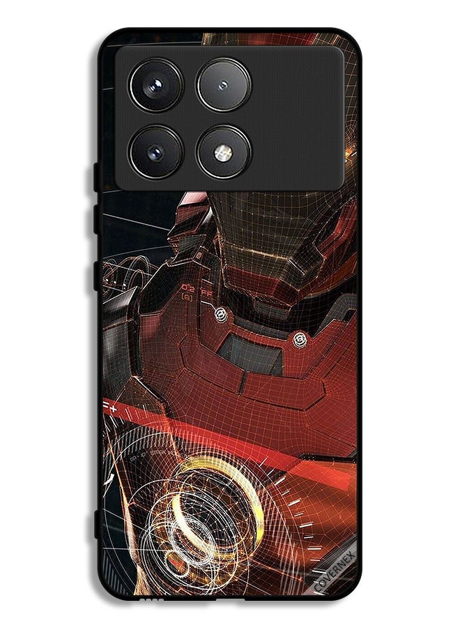 Covernex Xiaomi Redmi K70 Protective Case Cover Inspire Iron Man - Image 1