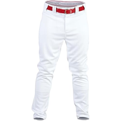 Rawlings | PRO 150 Series Baseball Pants | Adult Large | White| Relaxed Fit - Image 2