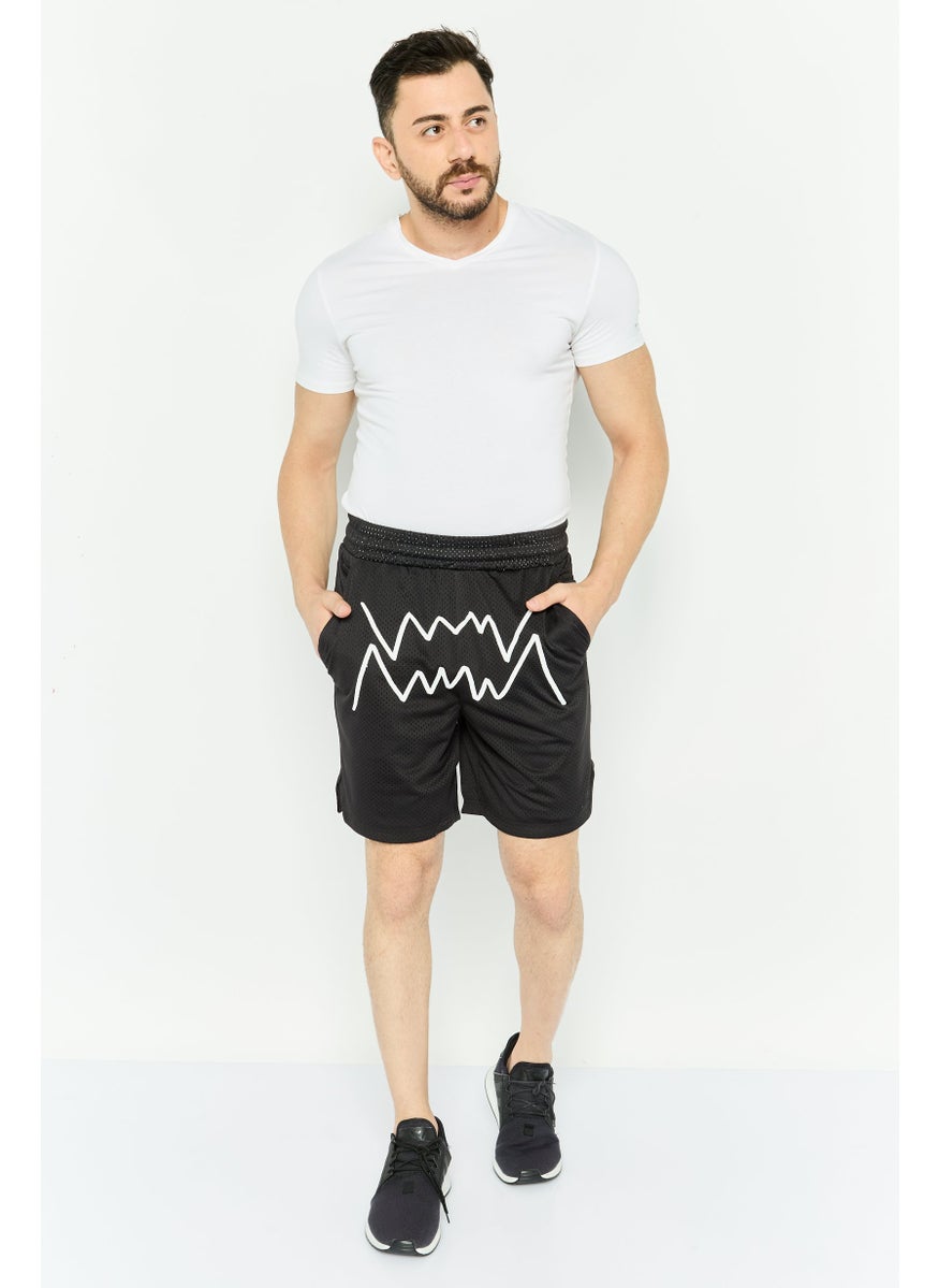 PUMA Men Sportswear Fit Basketball Shorts, Black  - Image 2