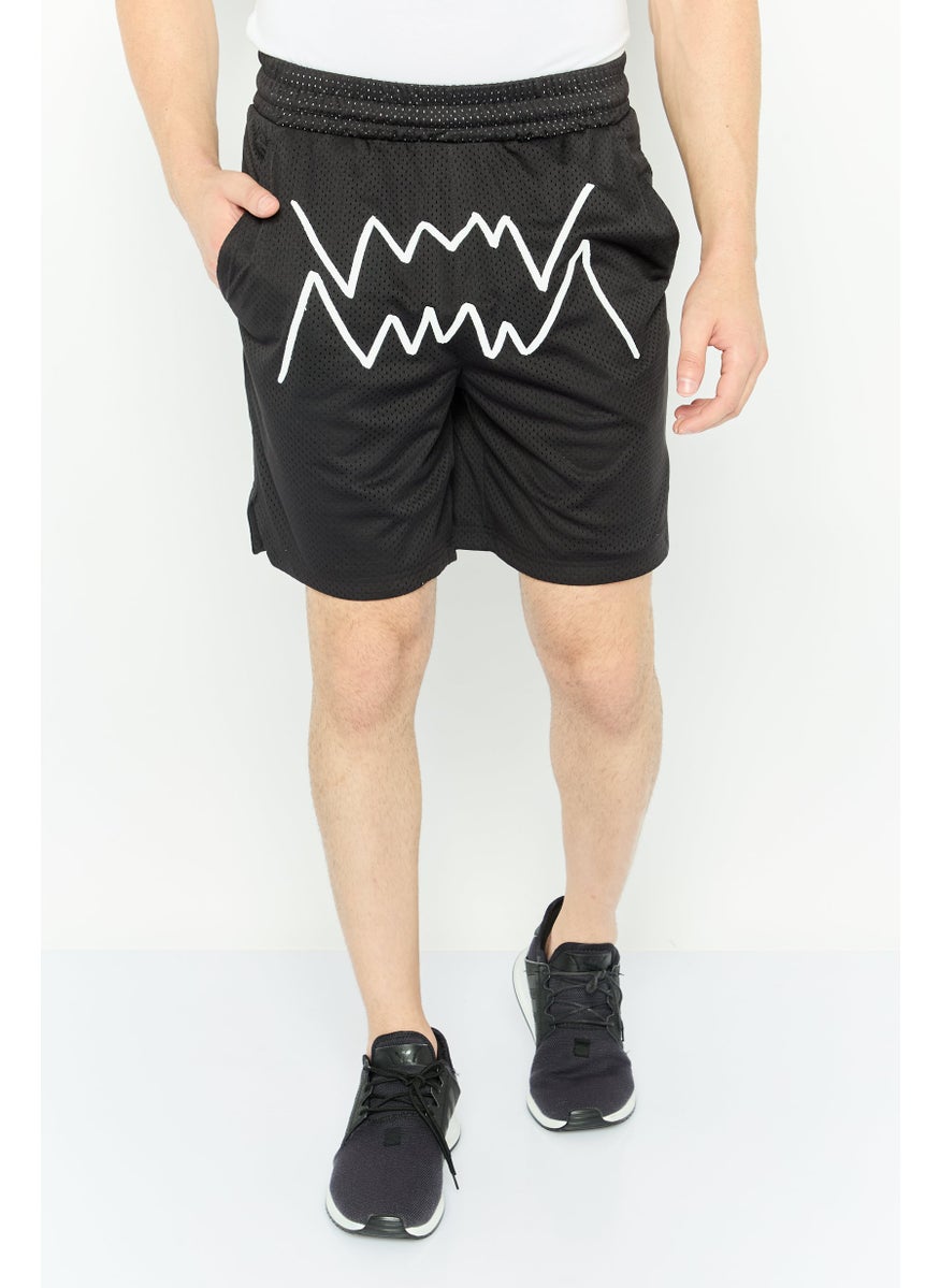 PUMA Men Sportswear Fit Basketball Shorts, Black  - Image 1