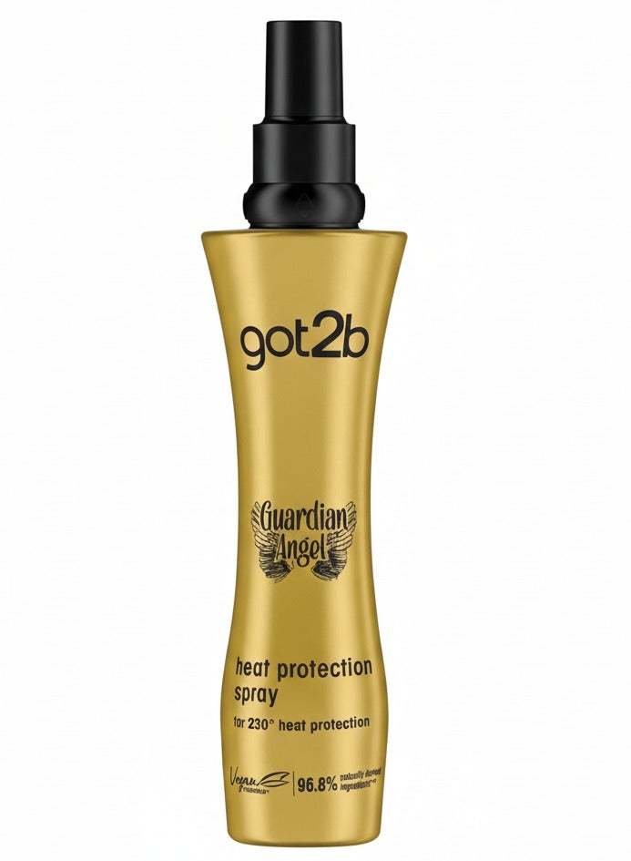 got2b-Guardian-Angel-Heat-Protection-Spray-230C-Anti-Frizz-Shine-Hair-Styling-Spray-200ml - Image 1