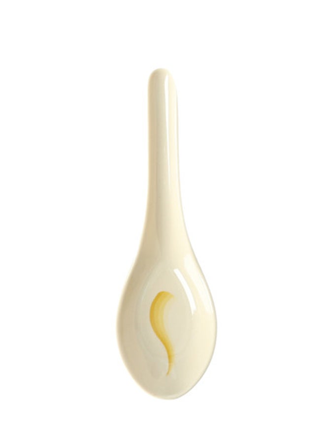 Royalford Melamine Super Rays Spoon Beige - Image 1