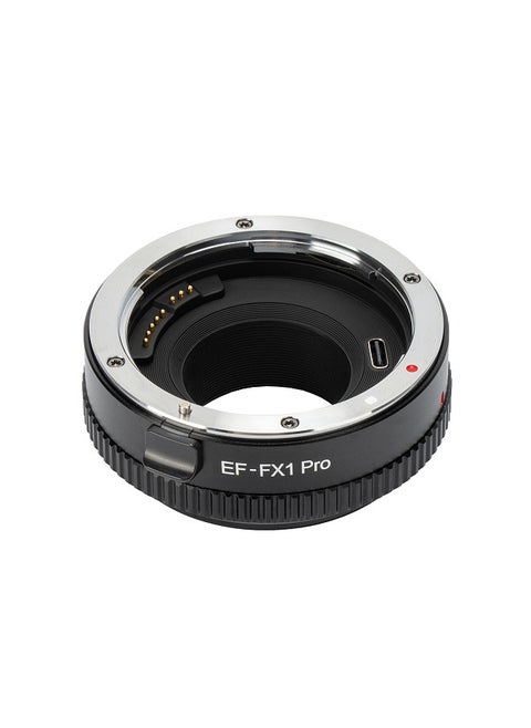 EF-FX1 Pro Auto Focus Lens Mount Adapter with Aperture Adjustment Ring Type-C Upgraded Replacement for Canon EF/EF-S Lens to Fuji X-T3 X-T30 X-T20 X-T100 X-E2 X-E3 X-Mount Mirrorless Cameras