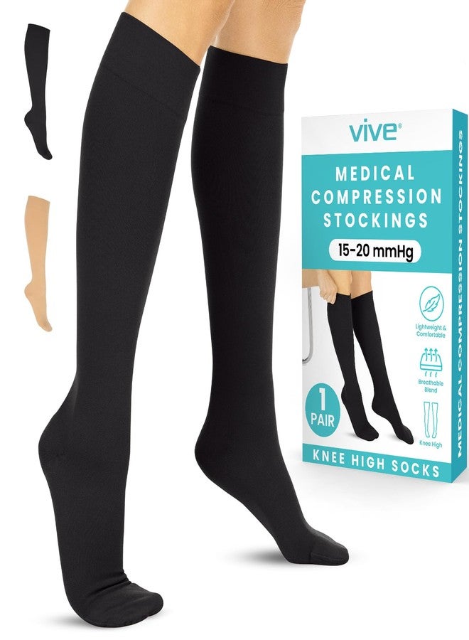Vive TruCompress Compression Stockings V2 Large Black - Image 1