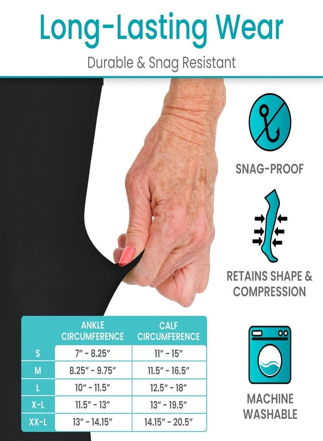 Vive TruCompress Compression Stockings V2 Large Black - Image 5