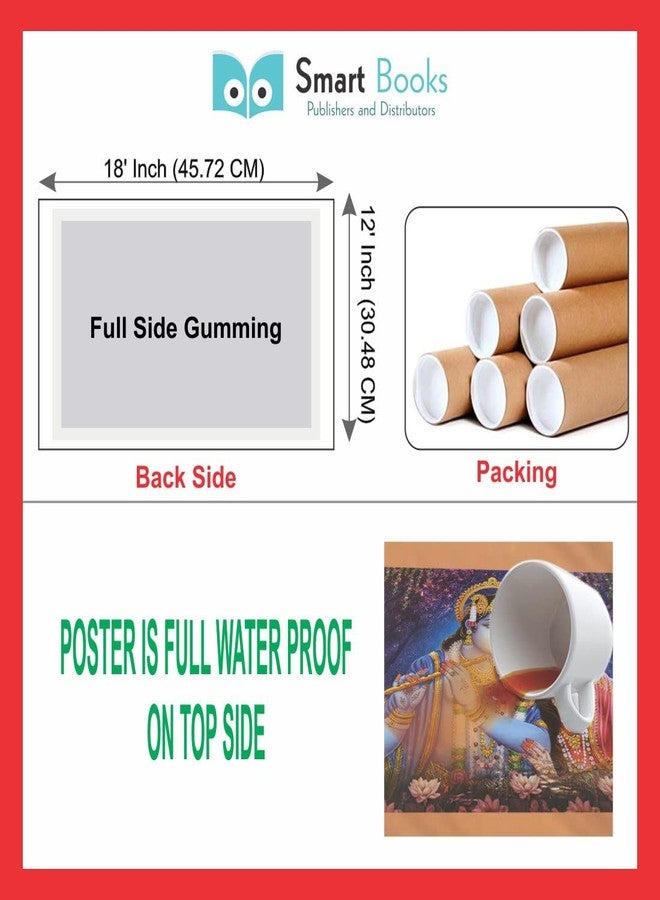 Eoi Marketing Combo Of 2 Beautiful Poster | Gloss Laminated Paper Printing | Baby Wall Poster & Scenery Wall Poster | Wall Painting (Unframed) (12 Inch X 18 Inch, Rolled) Paper Print - Image 5