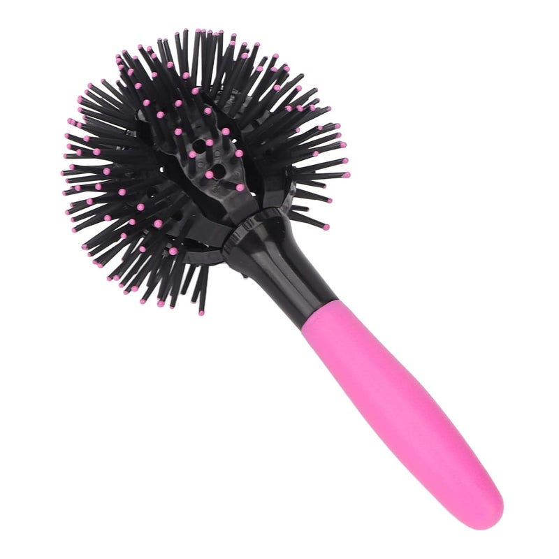 360 Round Ball Hair Comb3D Bomb Hair Brush High Temperature Resnce Styling Salon Round 360 Round Styling Hair Brush Hair Tool