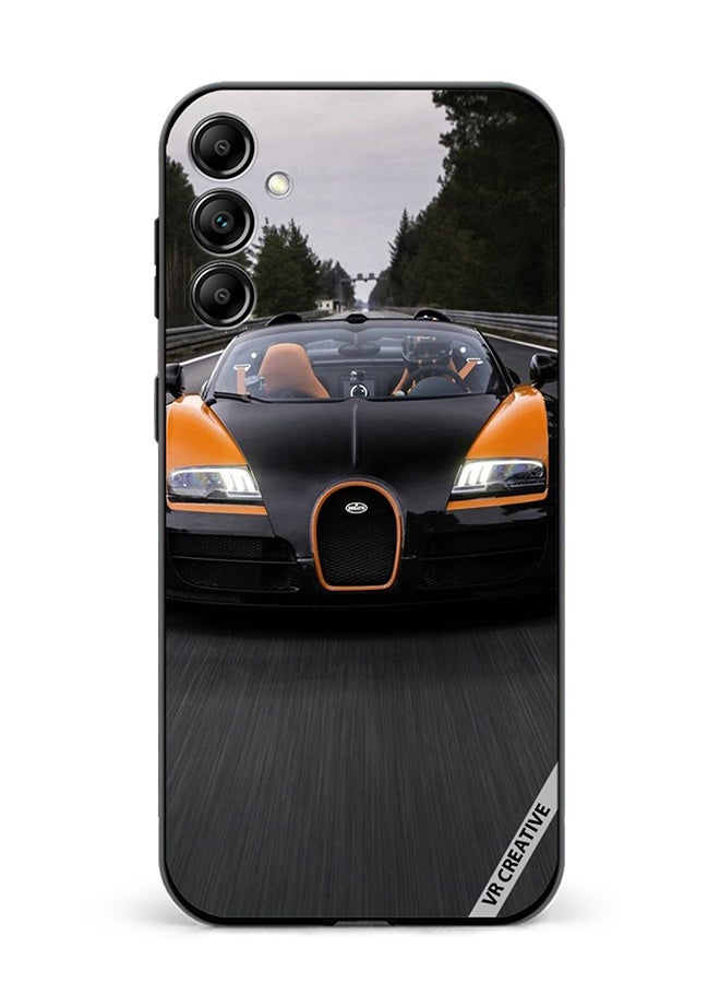 VR CREATIVE غطاء حماية لهاتف سامسونج جالكسي A35 بتصميم Bugatti Chiron متعدد الألوان - Image 1