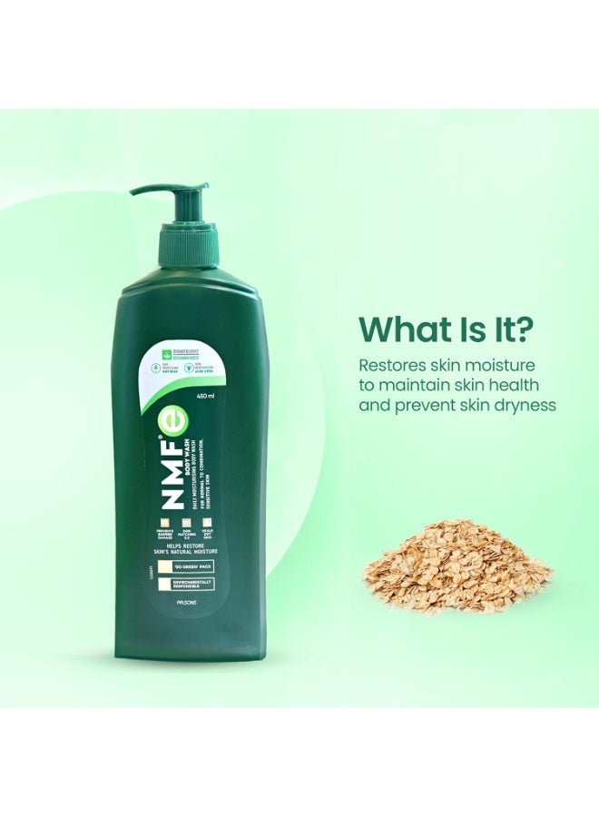 NMFe Moisturising Body Wash 450 ml with Aloevera and Oat milk for Daily Bathing - Image 2
