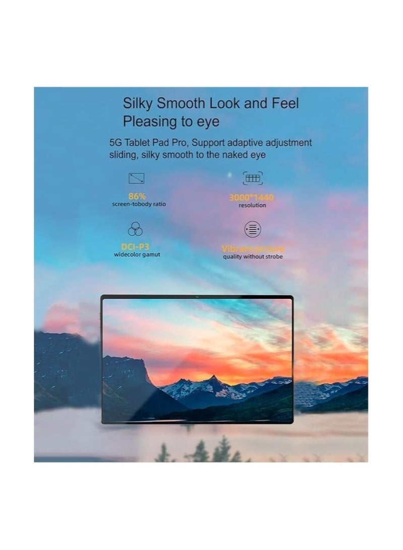 X - Prime X-Prime A15 Max 10.1″ HD Android 13 Tablet | 8GB RAM + 256GB ROM | Dual SIM 5G & WiFi | Slim Design | Includes Keyboard & Mouse | Dual Camera | Google Meet & Zoom Ready – Grey - Image 3