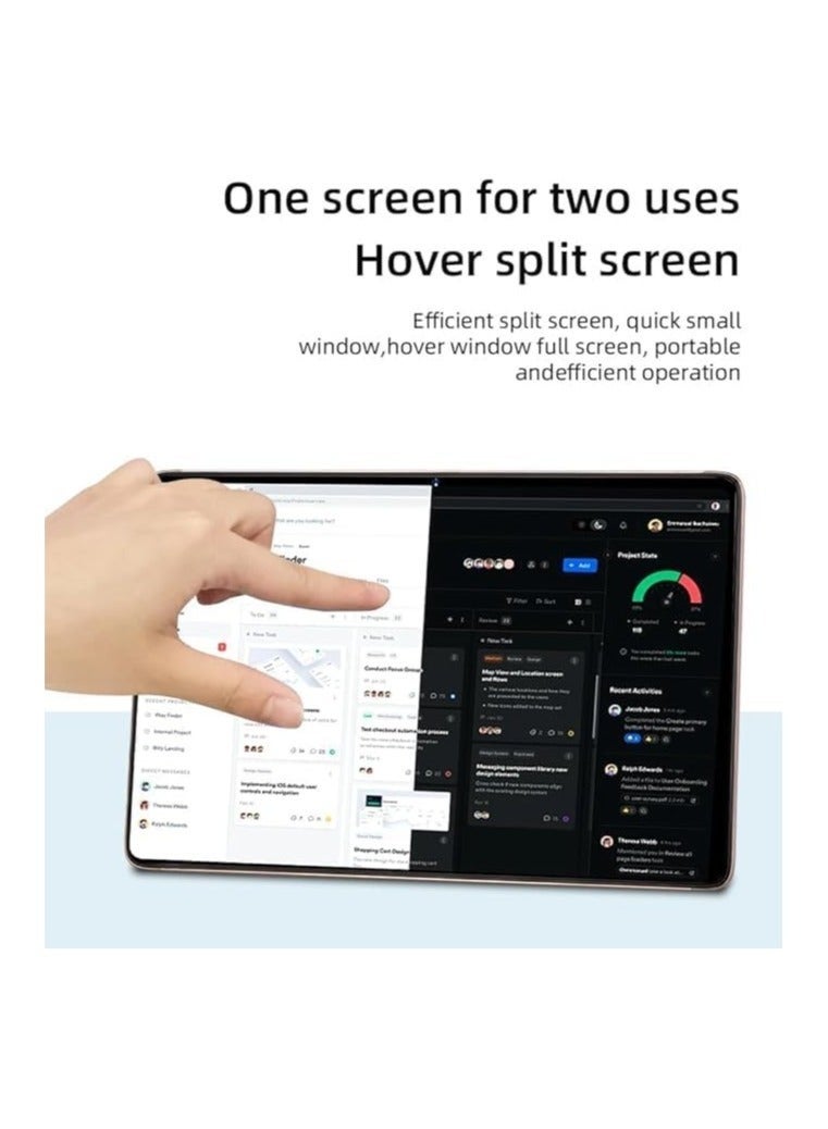 X - Prime X-Prime A15 Max 10.1″ HD Android 13 Tablet | 8GB RAM + 256GB ROM | Dual SIM 5G & WiFi | Slim Design | Includes Keyboard & Mouse | Dual Camera | Google Meet & Zoom Ready – Grey - Image 4