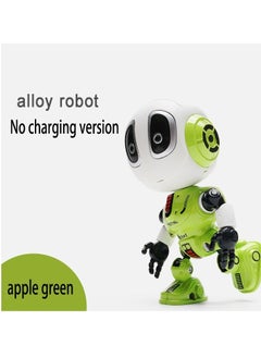 Generic Talking Robot for Kids, Education Robot Toy Mini Robot with LED Eyes New Smart Toys for 3-9 Year Old Boys Girls Best Birthday Gifts(Green)  - Image 2