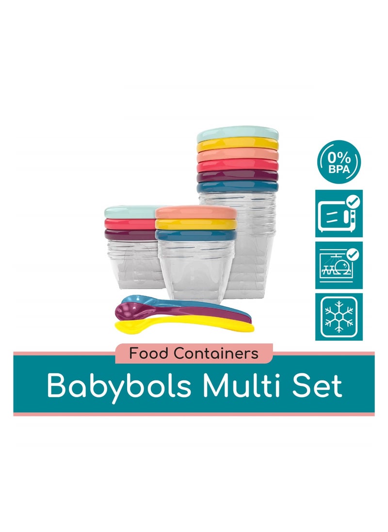 babymoov Baby Moov Babybols Food Containers 12 pcs  - Image 2