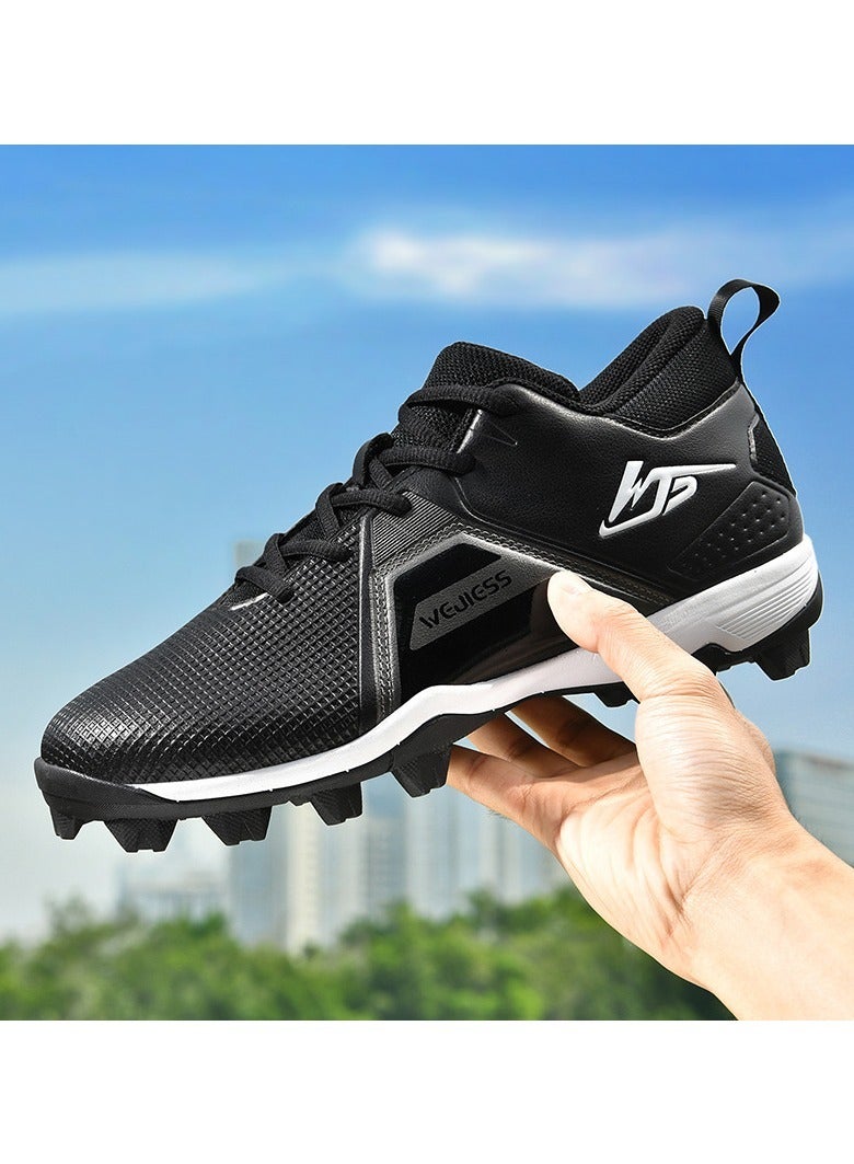 SKT Shiketro New Lace-up Soccer Shoes, Sneakers, Baseball Shoes, Softball Shoes, Tennis Shoes, Outdoor Training Shoes Comfortable Breathable for Men and Women  - Image 3