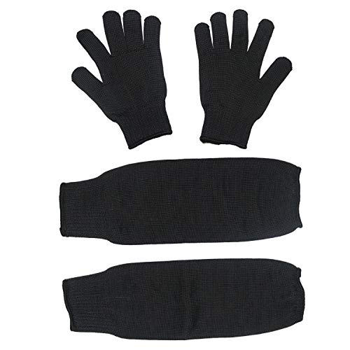 Bac-kitchen Bird Training Anti-Bite Gloves, Level 5 Protection, Parrot Chewing Working Safety Protective Gloves for Small Animal Pet Squirrels Hamster Parrotlets Cockatiels Finch Macaw (Gloves + Arm Sleeves) - Image 2