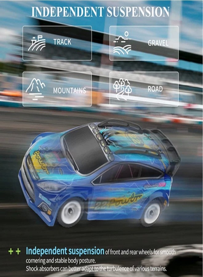 GoolRC سيارة GoolRC WLtoys 284010 1:28 RC، 4WD بسرعة عالية 30 كم/س، سيارة انزلاق للأطفال والبالغين - Image 5