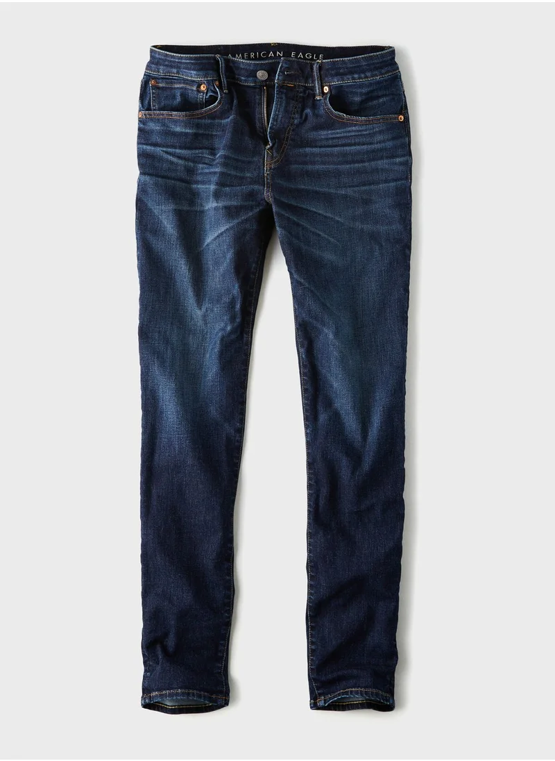 American Eagle Mid Wash Slim Fit Jeans