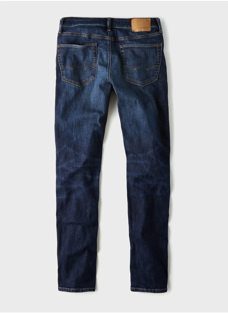 American Eagle Mid Wash Slim Fit Jeans