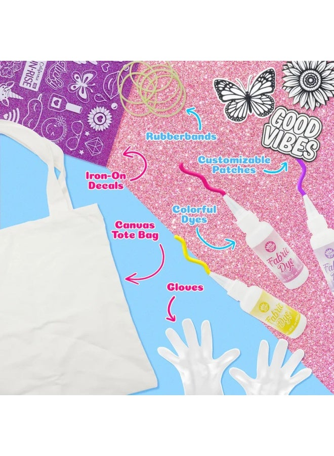 WeCool مجموعة طلاء حقيبة القماش القابلة للتخصيص من وي كول أكتيفيتي كينغز iLY DIY تTie Dye - Image 3