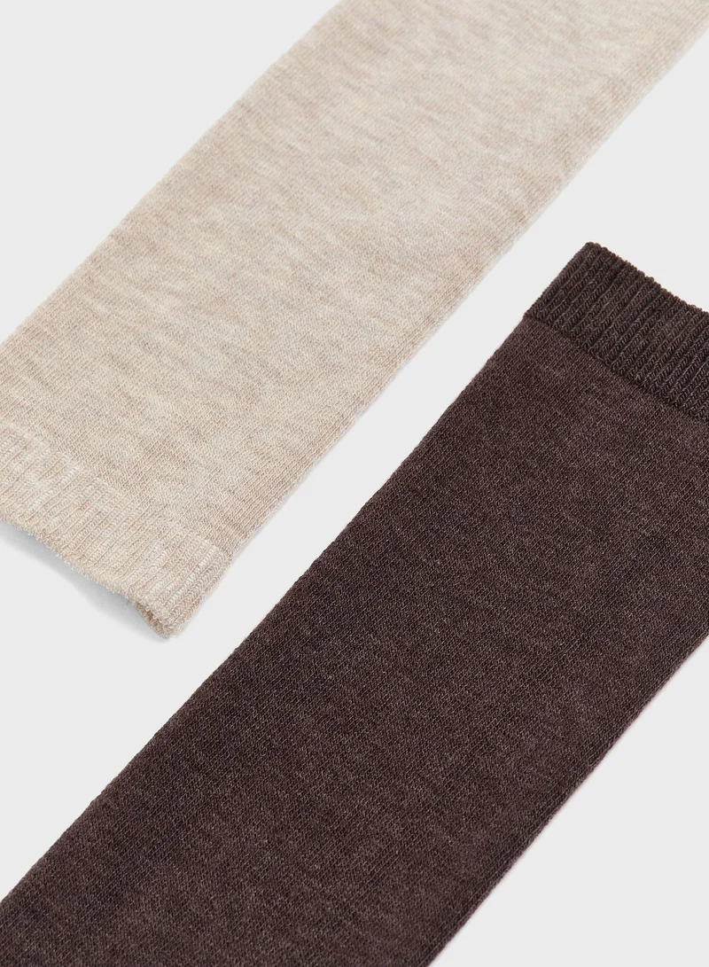 H&M 2 Pack Crew Socks