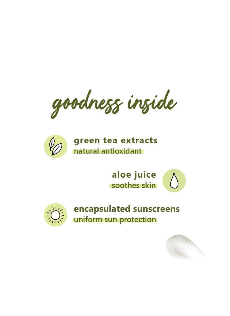 Plum - Green Tea Daylight Sunscreen Gel SPF 35 For Oily Acne Prone Skin 50ml - Image 1