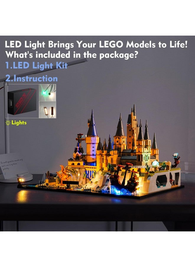 Vonado Led Light Kit For Lego Hogwarts Castle And Grounds 76419, Creative Lighting Set Accessories Compatible With Lego 76419 For Fans (Lights Only, No Models) - Image 3