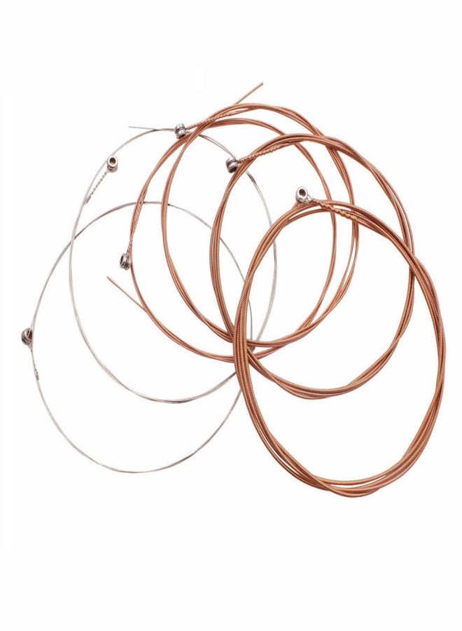 Acoustic Folk Guitar Strings Stainless Steel Wire Core Copper Alloy Wound, 6pcs/ Pack (.010-.047) - Image 4